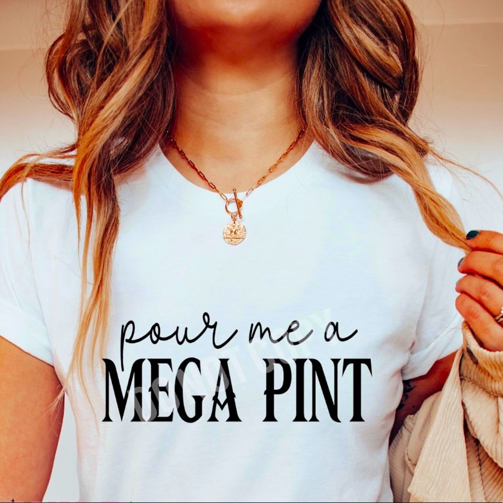 Pour Me A Mega Pint Tee - Johnny Depp